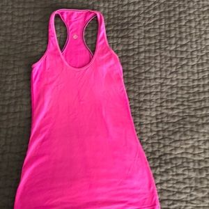 Pink Lululemon tank